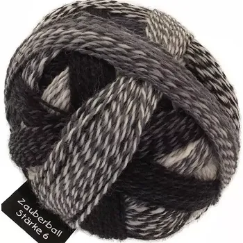 Příze Schoppel Wolle Zauberball®Stärke 6 2100 Domino (Příze Zauberball Stärke 6 2100 Domino)