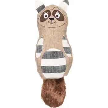 Hračka pro psa Hračka FLAMINGO textil - Wigri mýval béžový 13x8,5x36cm