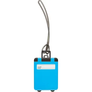 Příslušenství k zavazadlu Reklamní Glasgow visačka na zavazadla, světle modrá