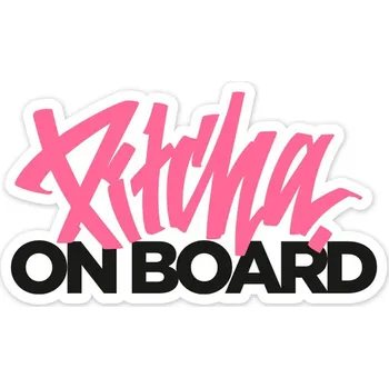 samolepka pitcha Samolepka on board sticker black/pink