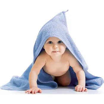 Bellatex Froté osuška s kapuckou Modrá