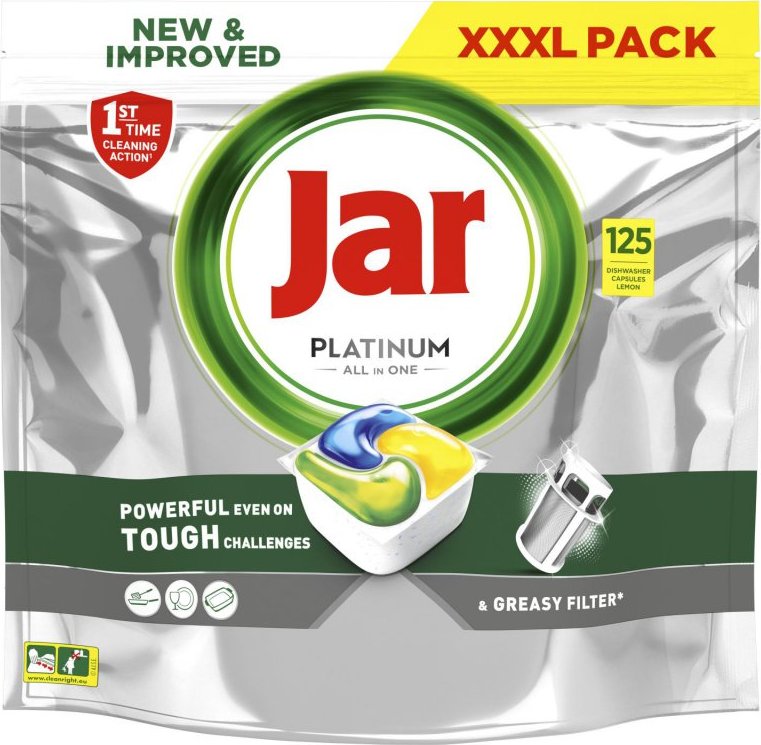Jar kapsle Platinum Lemon 125 ks