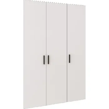 Šatní skříň Skříň TEKEN 3D, bílá +možnost VÝNOSU + vyzvednutí ZDARMA