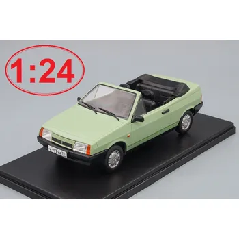 autíčko VAZ-2108 LADA NATASHA 1:24 - Hachette časopis s modelem VAZ 2108 cabrio LADA Natasha - kovový model auta