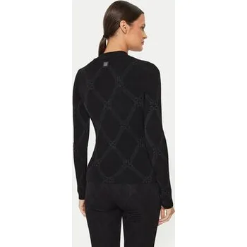 Dámský svetr Hugo Svetr Sater 50518323 Černá Slim Fit XS