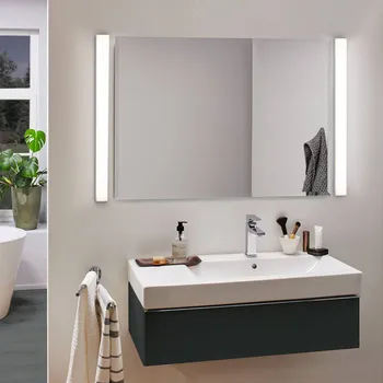 Lampička Paulmann HomeSpa Tova LED osvětlení zrcadla, 90 cm bílý, chrom LED celkem 10,3 W - Doprava zdarma