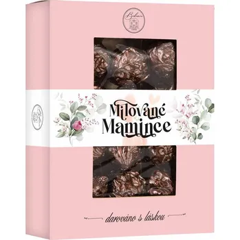 Cukrovinka Čokoládové pralinky s ořechem pro maminku 150 g