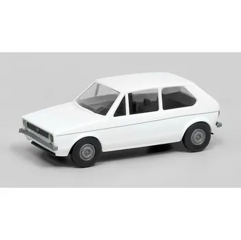 autíčko Volkswagen Golf I 1974 bílý 1:87 VW Golf 1974 - model auta 1/87