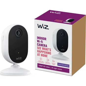 Lampička WiZ Indoor Security kamera s Wi-Fi bílá - Doprava zdarma