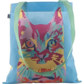 Reklamní SuboShop A RPET nákupní taška na zakázku, bílá