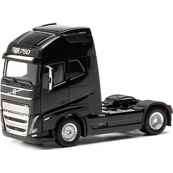 autíčko Volvo FH 16 GL XL 2020 tahač černý 1:87 - Herpa Volvo FH16 GL XL 2020 - kovový model auta