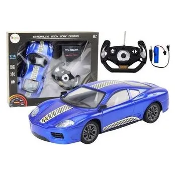RC model auta Auto RC 1:16 ze światłem niebieskie