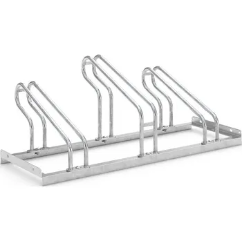 stojan na kolo Úsporný stojan pro jízdní kola, jednostranný, 3 místa