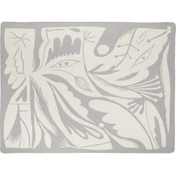 deka noo.ma Béžovo-šedý pléd Lino 200 x 165 cm