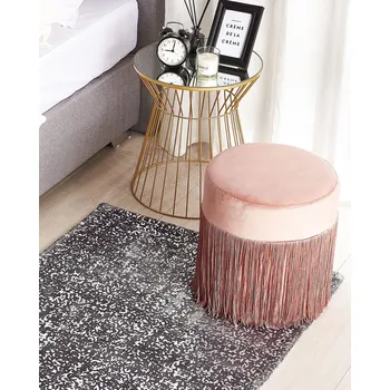 Koberec koberec Šedý a stříbrný z viskózy 80x150 cm. Moderní do obývacího pokoje a ložnice Beliani