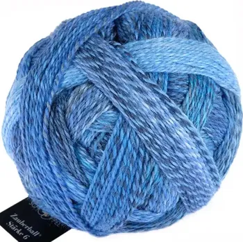 Příze Schoppel Wolle Zauberball®Stärke 6 2438 Indigo (Příze Zauberball Stärke 6 2438 Indigo)