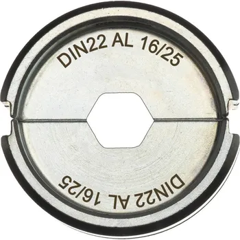 Krimpovací kleště MILWAUKEE Krimpovací čelisti DIN22 AL 16/25