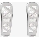 Stříbrné náušnice Gentle Inspiration s kubickou zirkonií Preciosa