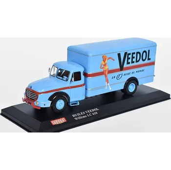 autíčko Willeme LC 610 Huiles Veedol 1:43 - Hachette časopis s modelem Willeme LC-610 Huiles Veedol - kovový model auta