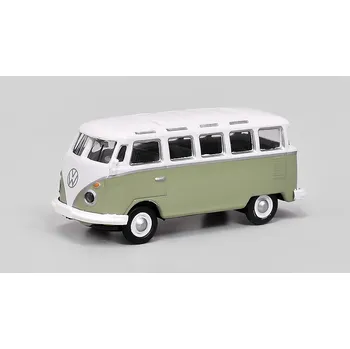 autíčko Volkswagen T1 Samba 1962 1:87 - Schuco VW T1 Samba Minibus 1962 - kovový model auta