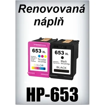 Náplň do tiskárny HP-653 XL - color