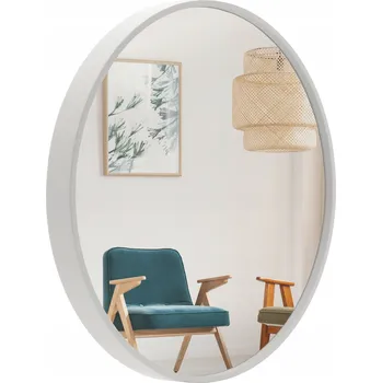 Zrcadlo Zrcadlo BD art nástěnné kulaté rám dřevo 600 x 600 mm