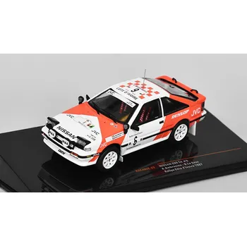 autíčko Nissan 200 SX #6 Saux Rallye Cote d'lvoire 1987 Ambrosino/Le 1:43 Nissan 200SX No.6 Ambrosino/Le Saux Rallye Cote d'lvoire 1987 - kovový model auta