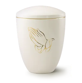 Smuteční dekorace Keramická urna Valencia II - Modlitba