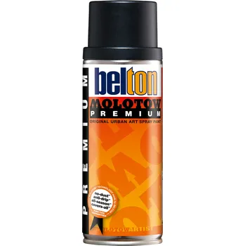 Barva ve spreji Molotow Premium 400 ml černá matná