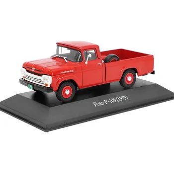 autíčko SALVAT Ford F-100 Pick-up 1959 1:43 - časopis s modelem Ford F 100 Pickup - kovový model auta