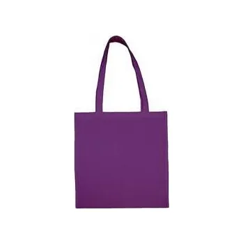 Taška bavlněná 38x42 cm - lila/fialová