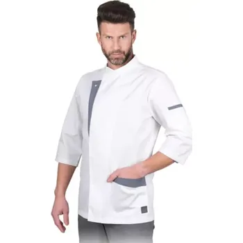 Gastro oděv Reis Dolce-M WS rondon bílo-šedý S-3XL