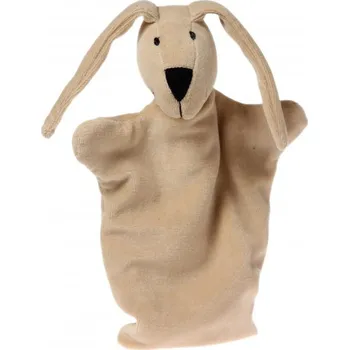 maňásek Maňásek na ruku - pohádkový maňásek - Zajíček od firmy NOE (28 cm)