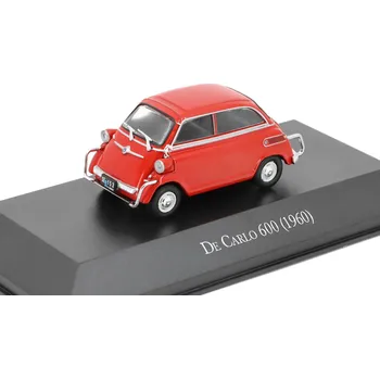 autíčko SALVAT De Carlo 600 1960 1:43 - časopis s modelem De Carlo BMW 600 1960 - kovový model auta