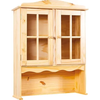 Komoda Nástavec k příborníku SATIV, masiv borovice + vyzvednutí ZDARMA