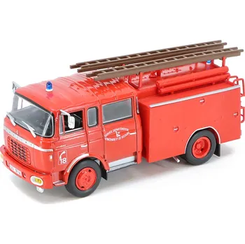 autíčko Berliet FPT GAK 20H Hasiči 1:43 - Hachette časopis s modelem Berliet FPT GAK 20H - kovový model auta