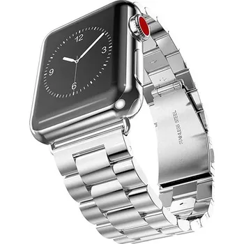 Eternico Elegance Metal pro Apple Watch 42mm / 44mm / 45mm / Ultra 49mm silver