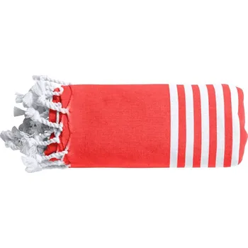 Osuška Reklamní Makaha plážová osuška, červená