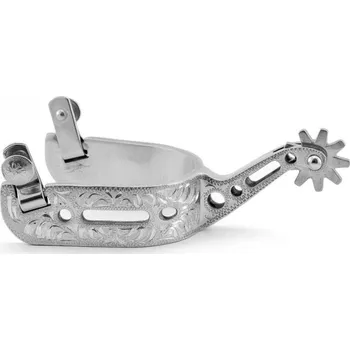 Ostruha Westernové ostruhy POOL'S Aluminium Engraved