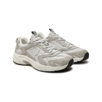 Pánské tenisky Sneakersy Boss Levitt_Runn_BB 50522918 Šedá 44
