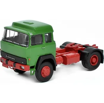 autíčko Magirus 310 D16 SZM 1974 zelená / červená 1:87 Magirus 310 D 16 - model autá 1/87