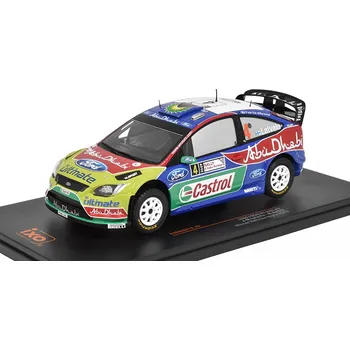 autíčko Ford Focus RS WRC #4 Winner Rally Sardegna 2009 1:24 Ford Focus RS WRC No.4 Winner Rally Sardegna 2009 Latvalla / Anttila - kovový model auta