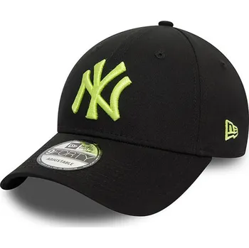 Kšiltovka Kšiltovka New Era 9FORTY MLB League Essential NY Yankees Black Neon Green adjustable cap - UNI