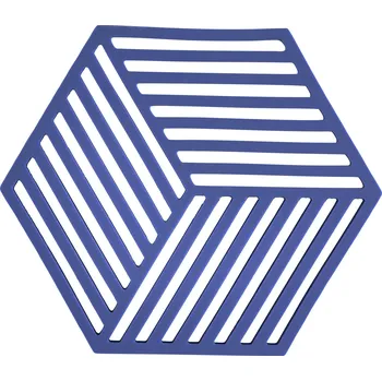 Úložný box Zone Denmark, Podložka pod horké nádobí Hexagon indigo - Formadore