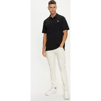 Pánská košile Just Cavalli Polokošile 76OAGG23 Černá Regular Fit XL