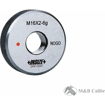 Sada závitových kroužků M3-M12-6g (7 ks) zmetkový INSIZE