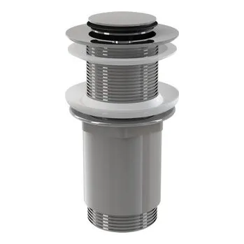 Umyvadlo Alca plast Výpust Alcaplast A394 umyvadlová CLICK/CLACK 5/4" celokovová bez přepadu, malá zátka