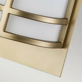 Lampička FEISS Nástěnné světlo Fusion 2, mosaz přírodní mosaz, bílá 2 x 60 W - Doprava zdarma