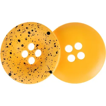 Knoflík Bellatex Knoflík - sada 3 ks Oranžová