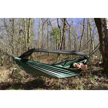 Houpací síť DD Hammocks Hamaka Travel / Bivi MK.7 - OLIVE